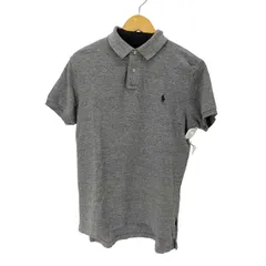 ポロバイラルフローレン Polo by RALPH LAUREN CUSTOM FIT ポニー刺繍 S/S ポロシャツ メンズ JPN：M 