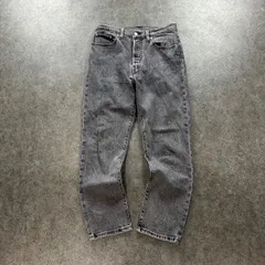 Levi's PREMIUM 501 Denim Jeans リーバイス グレーデニム ジーンズ ジーパン ボタンフライ ストレート ブラック ストレッチ ビッグE レディース W27 27×36