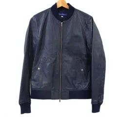 ◆UrbanResearch アーバンリサーチ レザージャケット ジップ ブルゾン 本革 メンズ