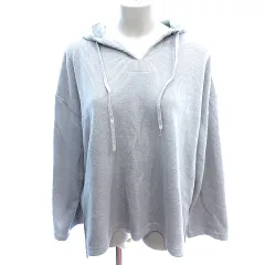 スタディオクリップ Studio Clip パーカー プルオーバー スキッパー ニット 長袖 F グレー /AU