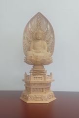 阿弥陀如来像 葉氏彫刻金泥使用 - メルカリ