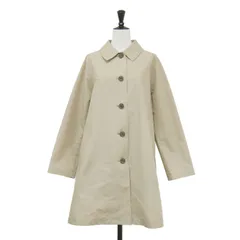 MACKINTOSH PHILOSOPHY マッキントッシュ コート ベージュ サイズ:38(M) | 25春夏 マレー レインウェザークロス ステンカラーコート | MORAY | ミドル丈 Aライン スリット 撥水加工【レディース】【中古】