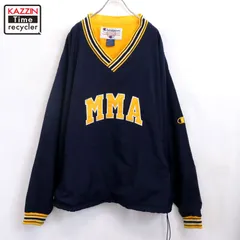 90s vintage Champion プルオーバー ナイロンジャケット メンズ 表記XXLサイズ