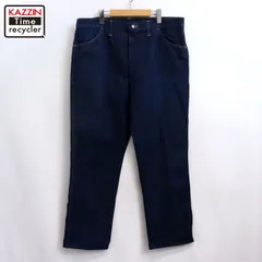 80s USA製 vintage RUSTLER ラスラー リジット デニムパンツ メンズ 表記38×32サイズ