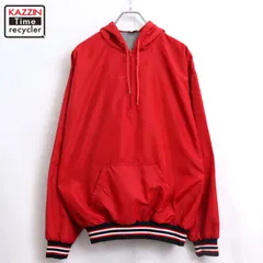 80s USA製 vintage RUSSELL プルオーバー ナイロンジャケット メンズ 表記XLサイズ