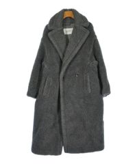 MaxMara テディベア ロングコート グレー XS - メルカリ