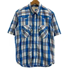 Levi's Red Tab　ウエスタンシャツ　チェックシャツ　半袖シャツ　ボタンダウン　チェック　胸ポケット　赤タブ　スモールe　62531-0001　CASUAL WEAR　古着　/1126