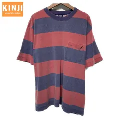 GAP　OLD GAP　Tシャツ　90’s vintage　半袖　カットソー　トップス　クルーネック　ボーダー　胸ポケット　古着　/1930