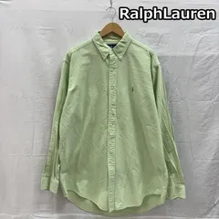 ラルフローレン CLASSIC FIT オックスフォード ボタンダウン 長袖 シャツ メンズ L ISItems【USED】【古着】【中古】50154106