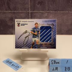 2024 サッカー 日本代表 上田綺世 直筆サインカード 40枚限定 - メルカリ