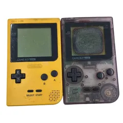 186000 現状品 Nintendo 任天堂 ニンテンドウ ゲームボーイポケット ２点まとめ売り