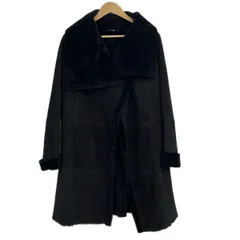theory(セオリー) コート サイズ2 S レディース - 黒 長袖/ムートン/冬