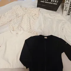 ジャケット　上着　羽織り　 ライトアウター　4点セット　100サイズ　プティマイン　petit main　GAP　まとめ売り　セット売り　ジッパー　ジップアップ　ジップ