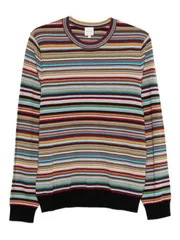 PAUL SMITH シグネチャー ストライプ ウール セーター 送料無料