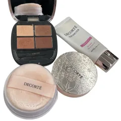 186005 COSMEDECORTE コスメデコルテ スキンシャドウ　デザイニングパレット　フェイスパウダー　日焼け止め下地 3点まとめ売り