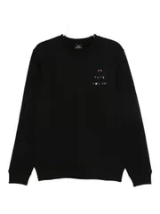 PS PAUL SMITH ロゴ コットン スウェットシャツ 送料無料
