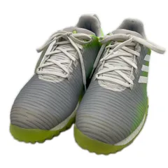 中古 アディダスゴルフ adidas GOLF ゴルフシューズ  26cm ホワイト×グリーン コードカオス ボア スパイクレス [EE9101]