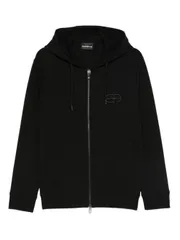 EMPORIO ARMANI ロゴ コットン フーディ 送料無料