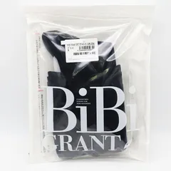 新品未開封 グラントイーワンズ BiBi Grant エナジックハイソックス 同色2足組 ブラック M MR8-02-199