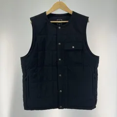 【中古】THE NORTH FACE Meadow Warm Vest サイズXL ブラック NY82330 メドウウォームベスト[19]
