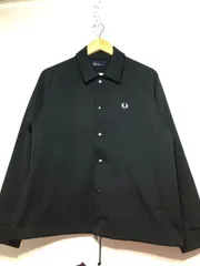 022072 FRED PERRY ジャージ コーチ ジャケット S ブラック トラック FREDPERRY フレッドペリー F2509