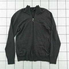 ◇ Θ プーマ PUMA 551347 ジップアップニットジャケット ブラック系 メンズ L E  【1602040008788】