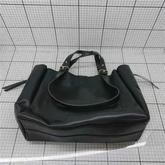 ◇ Θ ロデスコ RODE SKO レザートートバッグ ブラック系 レディース E  【1602040012822】