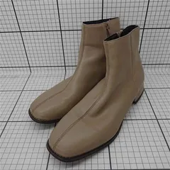 ◇ Θ オリエンタルトラフィック ORiental TRaffic ベージュ系スクエアトゥショートブーツ レディース L E  【1602040009853】