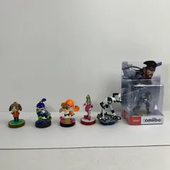 【中古美品】 Nintendo amiibo アミーボ 6体 まとめ セット どうぶつの森 スプラトゥーン ファイアーエンブレム メトロイドドレッド スマブラ 【023-260227-mh-05-fuz】