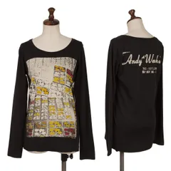 アンディウォーホルバイヒステリックグラマーAndy Warhol BY HYSTERIC GLAMOUR グラフィックプリントカットソー  黒他F