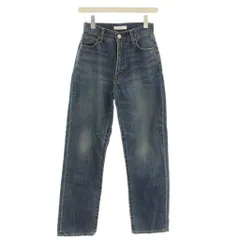 マウジー MOUSSY デニムパンツ USED加工 ジーンズ 24 水色 ライトブルー /☆G