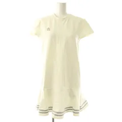 ダーリッチ Darich 24SS ラインカットフレアミニワンピース F-L ホワイト グレー /ES ■OS