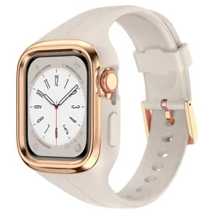 / / 7 8 / 9 Series 6 Watch / Apple SE2 Apple 一体型 / カバー 5 + / アップルウォッチバンド SE ベルト スポーツバンド 41mm 柔らかいシリコン素材 40mm バンド に対応 Watch交換