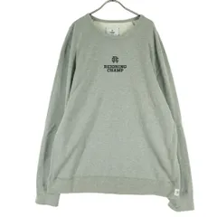 REIGNING CHAMP レイニングチャンプ 英字 長袖 トレーナー XL グレー スウェット メンズ 古着のサムネイル
