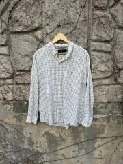 90s ポロラルフローレン ヴィンテージ クラシックフィット コットン CHECK シャツ