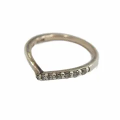 カナルヨンドシー canal4℃ 指輪 アクセサリー リング Silver925 ラインストーン 3号 シルバー色 ■GY14 /MQ