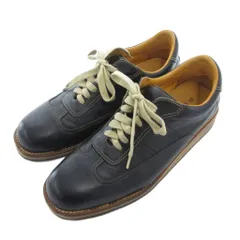 リーガル REGAL スニーカー ウォーキングシューズ 靴 シューズ 26.5 レザー ステッチデザイン 茶 ブラウン /NU ■GY11