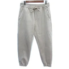 ザラ ZARA ジョガーパンツ イージー フェイクスエード M ベージュ /AU