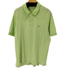 ポロバイラルフローレン Polo by RALPH LAUREN 90S 2XL ボーダーポロ メンズ JPN：XXL 
