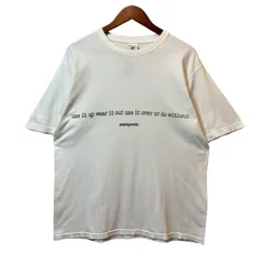 90～00s Patagonia beneficial organic  cotton 100% s/s tee