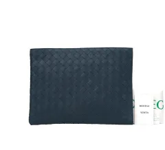 中古ブランド ボッテガ・ヴェネタ イントレチャート ハーフ クラッチバッグ 607479