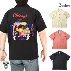 PINK DRAGON ピンクドラゴン ボーリングシャツ ボウリングシャツ