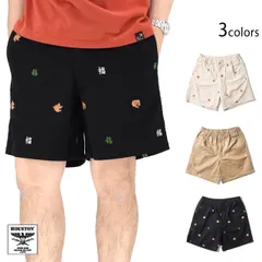 ツイル総刺繍イージーショーツ◆HOUSTON