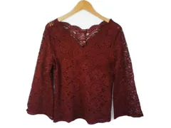 k03251111027　earth music&ecology　フリーサイズ　Red　　トップス　その他トップス　通年