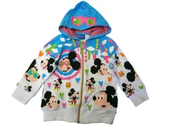 k03251106081　disney ディズニー　120サイズ　マルチカラー　　アウター　ジップアップパーカー　通年