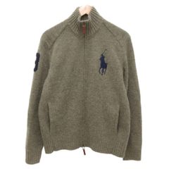 POLO by Ralph Lauren big pony zip knit - メルカリ