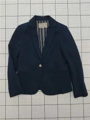 ◇ Θ ユナイテッドアローズ A DAY IN THE LIFE テーラードジャケット 38 ネイビー系 レディース E  【1512220068467】