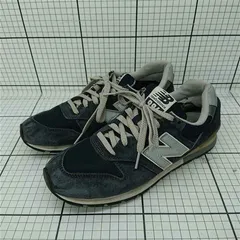 ◇ Θ ニューバランス New Balance CM996NV2 ネイビー系 スエード スニーカー 25cm メンズ E  【1512220057638】