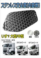 安全窓ISUZUファイブスター、ギガ『花魁』パネル☆光を通すタイプ