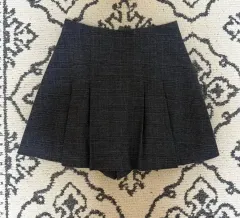 ZARA ザラ CHECK プリーツ キュロット